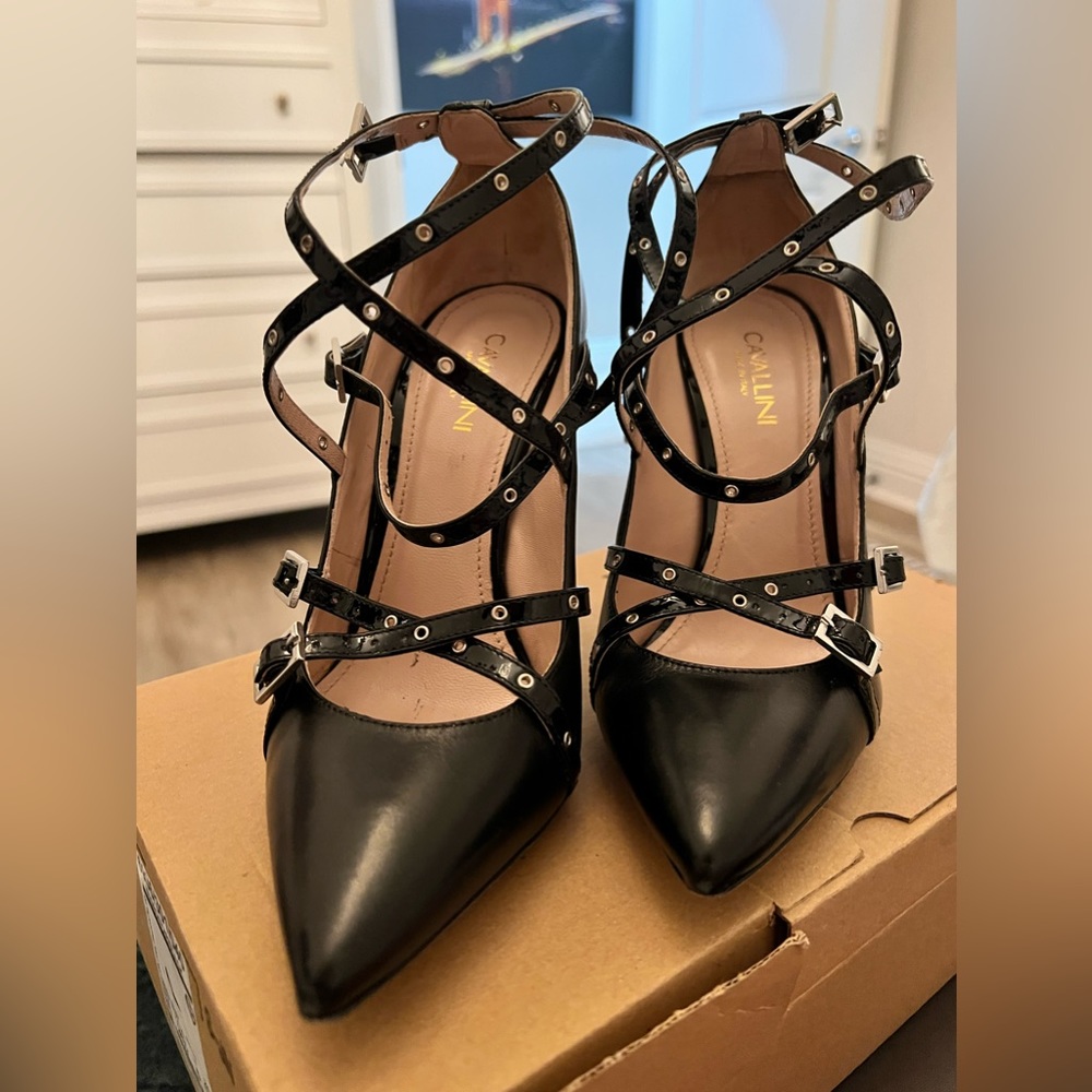 Cavallini Italian Leather Pumps